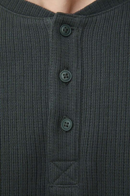 Medicine longsleeve bawełniany RS26-BUM030 zielony