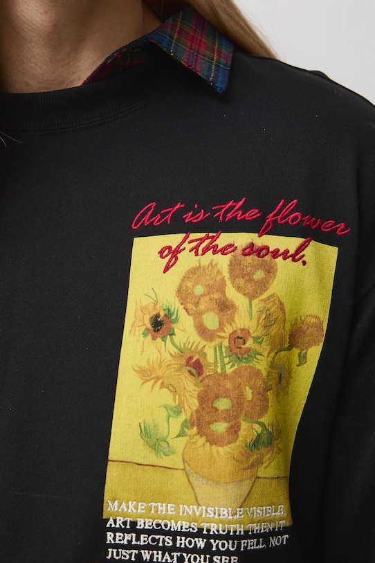 Longsleeve bawełniany męski z kolekcji Eviva L'arte RS26-BUM202