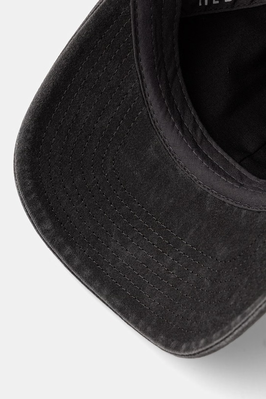 Medicine czapka z daszkiem bawełniana czarny RS26-CAD301