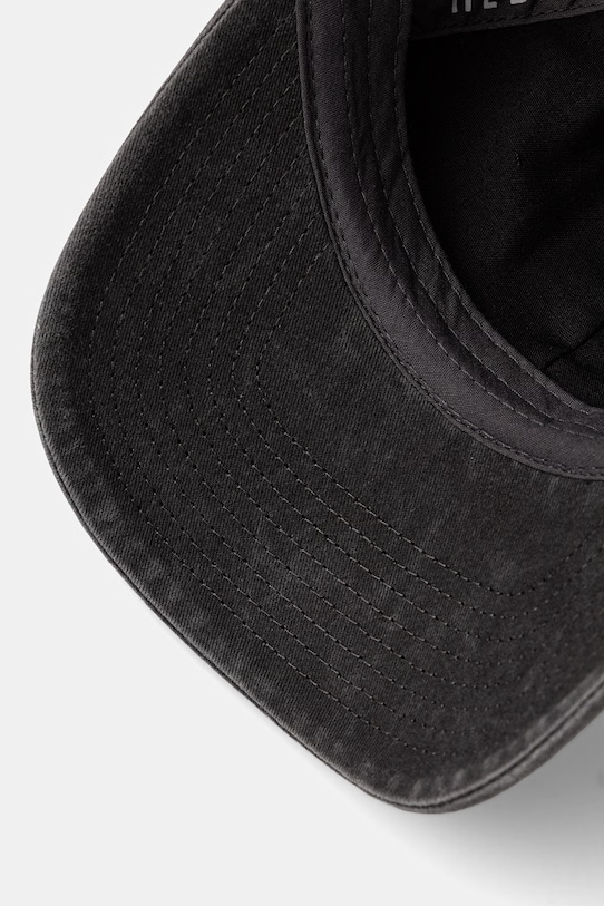 Medicine czapka z daszkiem bawełniana czarny RS26-CAD301