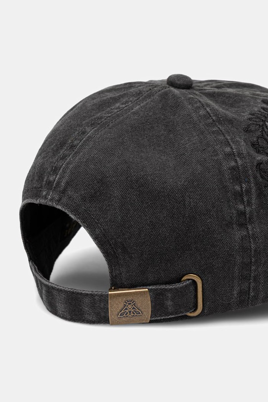 Medicine czapka z daszkiem damska bawełniana czarny RS26-CAD502