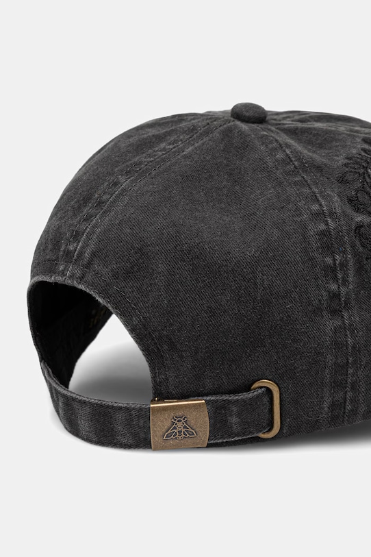 Medicine czapka z daszkiem damska bawełniana czarny RS26-CAD502