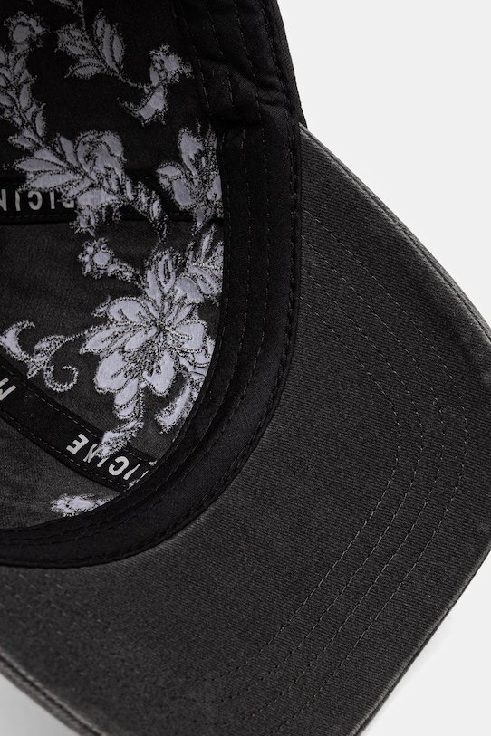 Medicine czapka z daszkiem damska bawełniana RS26-CAD502 czarny