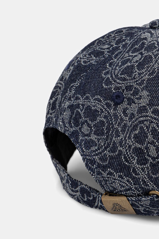 Akcesoria Medicine czapka z daszkiem damska bawełniana RS26-CAD600 niebieski