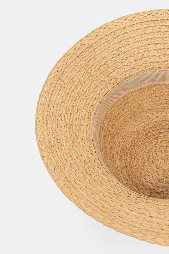Medicine kapelusz damski pleciony RS26-CAD711 beżowy