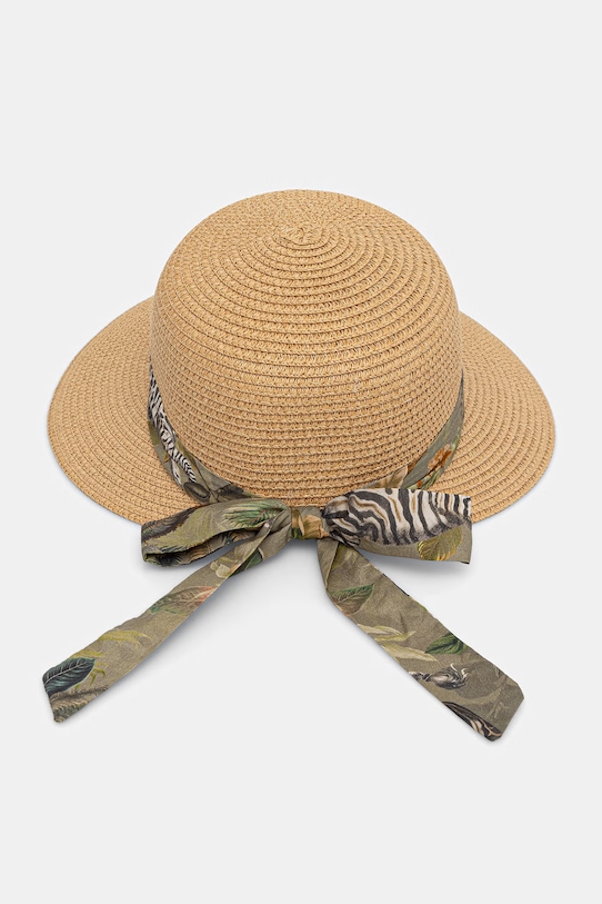 Akcesoria Kapelusz damski pleciony RS26-CAD718 beżowy
