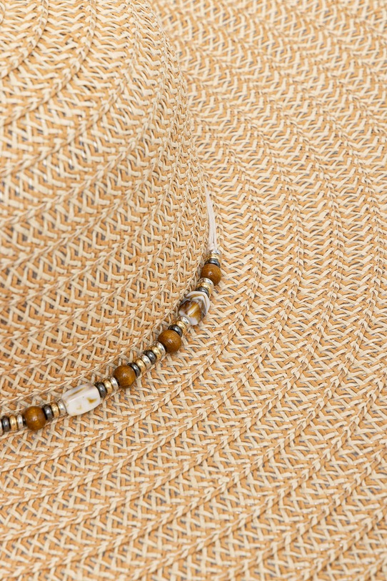 Medicine kapelusz damski pleciony RS26-CAD720 beżowy RS26