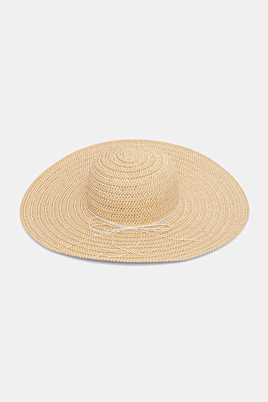 Akcesoria Kapelusz damski pleciony RS26-CAD720 beżowy