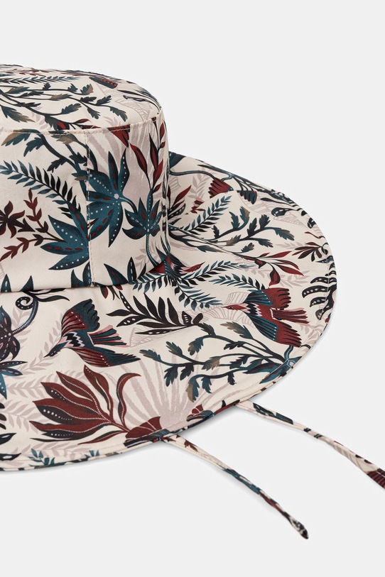 Kapelusz damski bawełniany beżowy RS26-CAD727