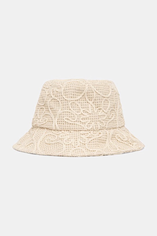 Kapelusz damski bawełniany biały RS26-CAD906