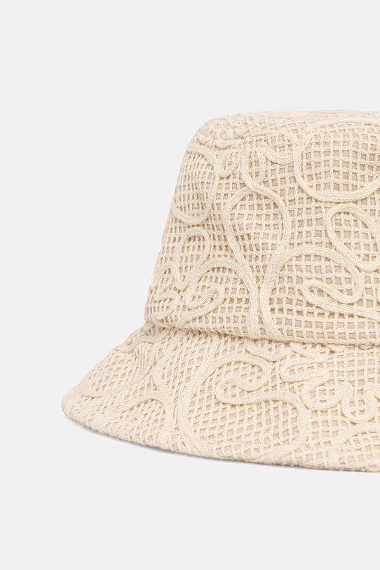 Akcesoria Kapelusz damski bawełniany RS26-CAD906 biały