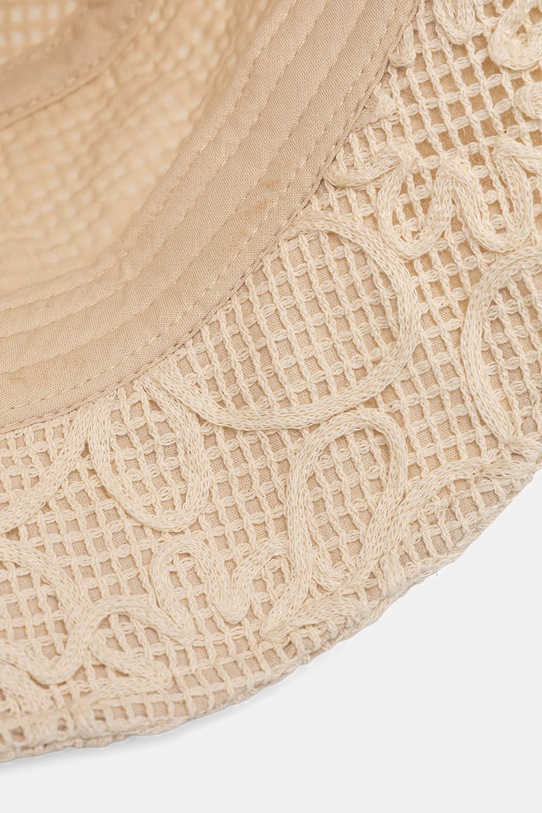 Kapelusz damski bawełniany biały RS26-CAD906