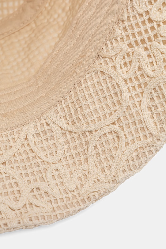 Kapelusz damski bawełniany biały RS26-CAD906