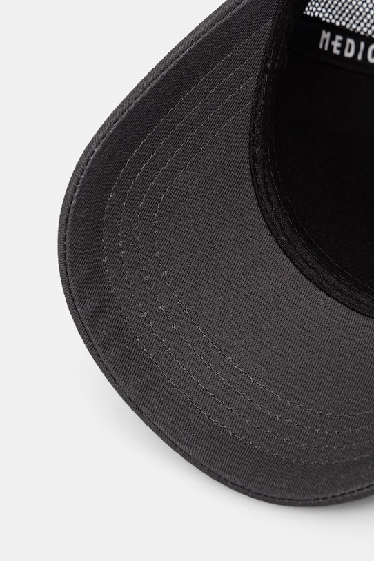 Czapka z daszkiem męska czarny RS26-CAM501