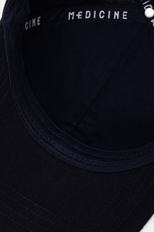 Medicine czapka z daszkiem męska bawełniana RS26-CAM600 granatowy