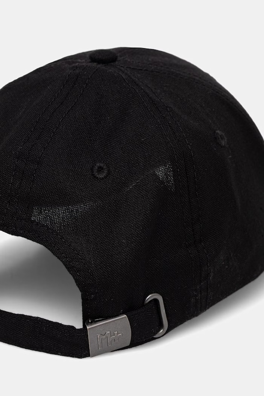 Medicine czapka z daszkiem męska bawełniana czarny RS26-CAM600