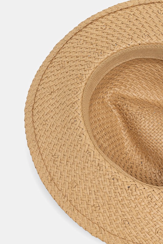 Medicine kapelusz słomkowy męski pleciony beżowy RS26-CAM732