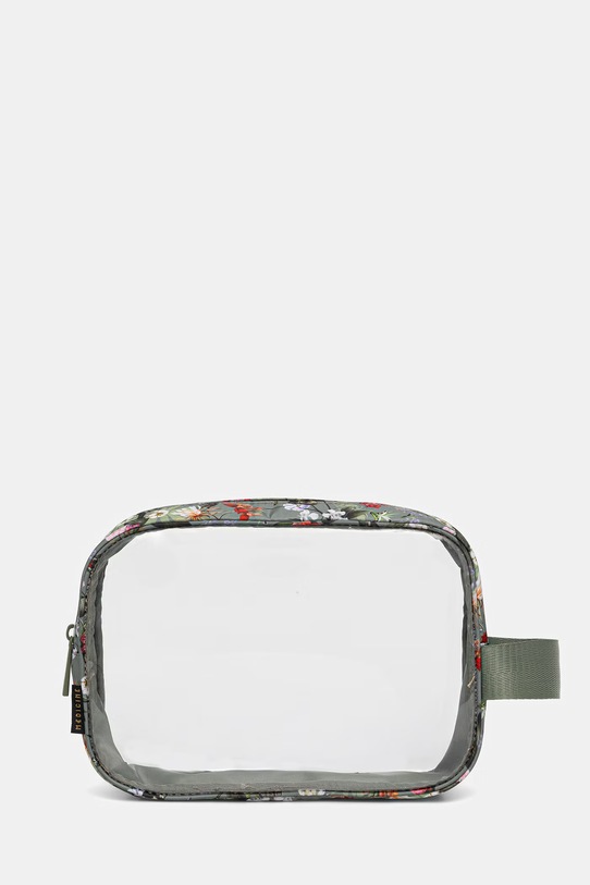 Kosmetyczka podróżna w kwiaty RS26-COU501 zielony RS26