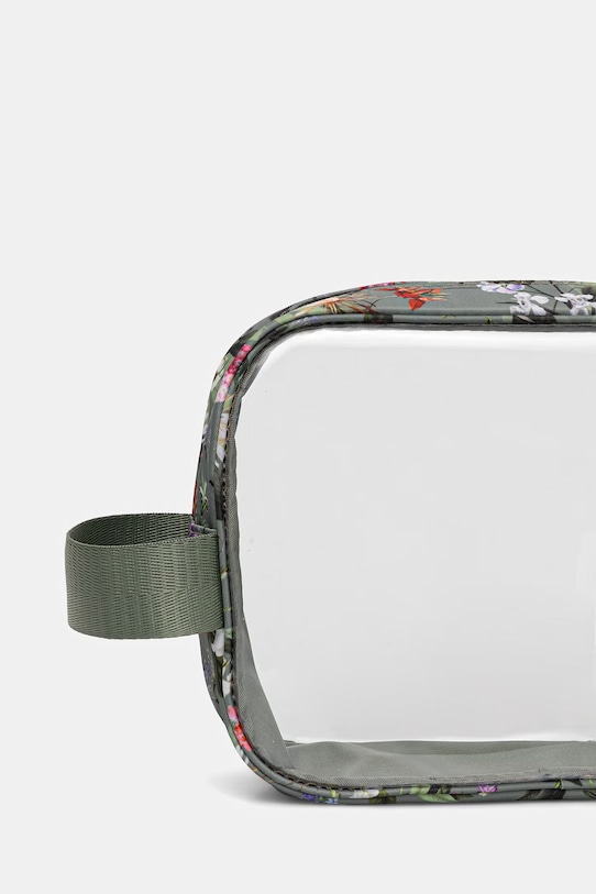 Akcesoria Kosmetyczka podróżna w kwiaty RS26-COU501 zielony