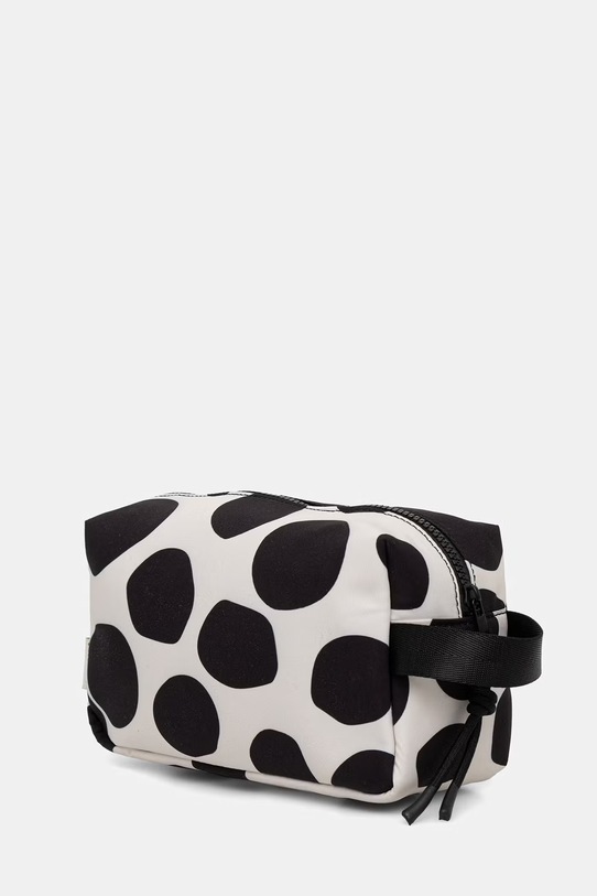 Kosmetyczka damska w kropki RS26-COU801 beżowy RS26