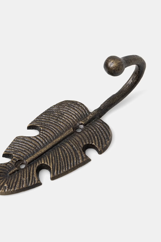 Vešiak nástenný z kovu s efektom vintage RS26-DEU218 zlatá RS26