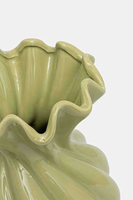 Wazon dekoracyjny z gliny RS26-DEU403 zielony RS26