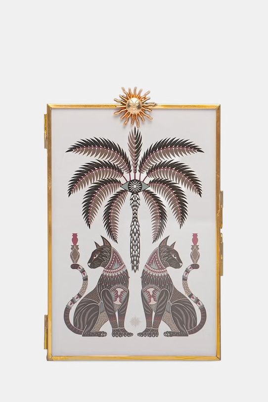 Ramka stojąca z metalu złoty RS26-DEU911