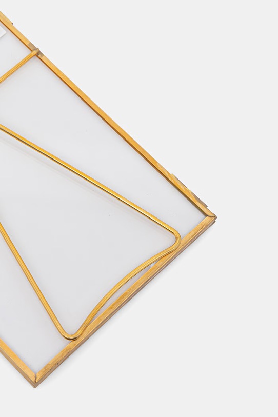 Ramka stojąca z metalu RS26-DEU911 złoty RS26