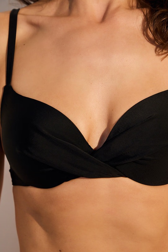 Medicine biustonosz kąpielowy damski czarny RS26-EUD701