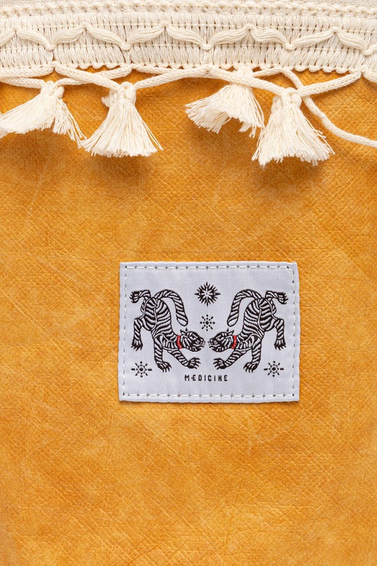 Osłonka na doniczkę dekoracyjna z materiału tekstylnego RS26-FLU904 brązowy RS26