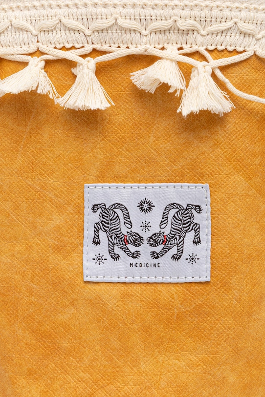 Osłonka na doniczkę dekoracyjna z materiału tekstylnego RS26-FLU904 brązowy RS26