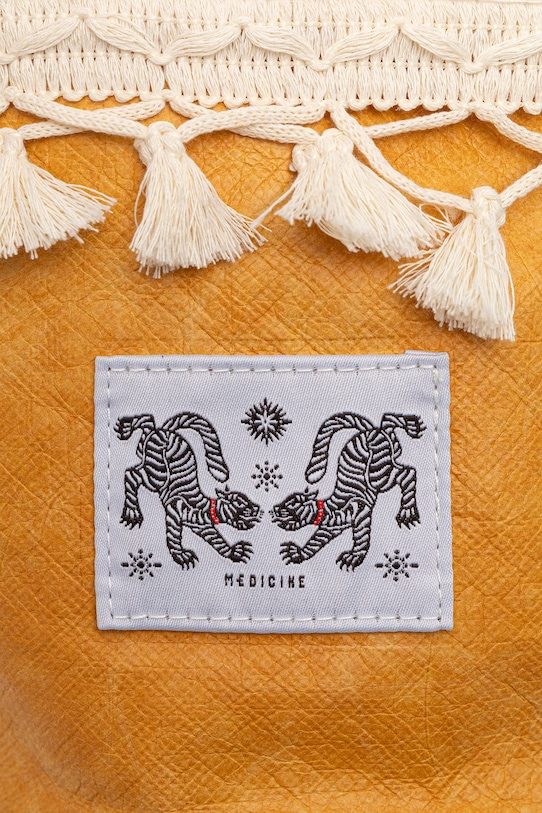 Medicine Osłonka na doniczkę dekoracyjna z materiału tekstylnego RS26-FLU906 brązowy RS26