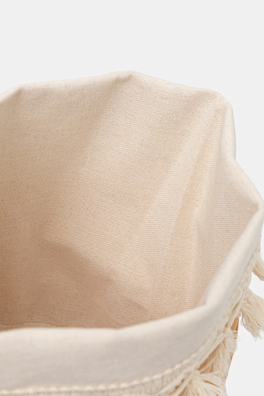 Salon i sypialnia Medicine Osłonka na doniczkę dekoracyjna z materiału tekstylnego RS26-FLU906 brązowy