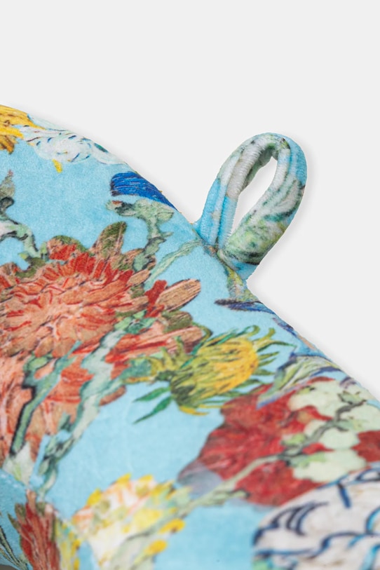 Cestovní polštář ze speciální kolekce Eviva L'arte RS26-GEU250 tyrkysová