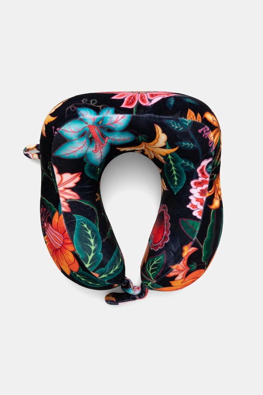 Poduszka podróżna wzorzysta czarny RS26-GEU401