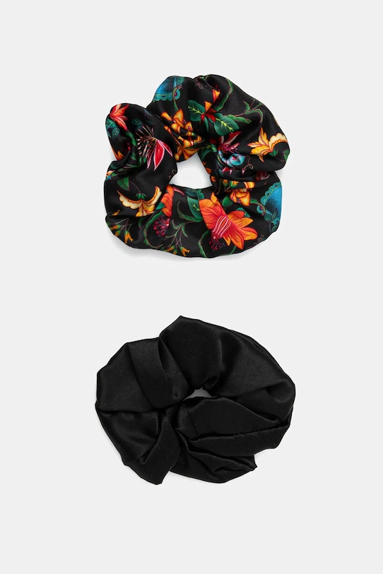 Hodvábna súprava maska na oči a gumičky do vlasov RS26-GEU405 viacfarebná RS26