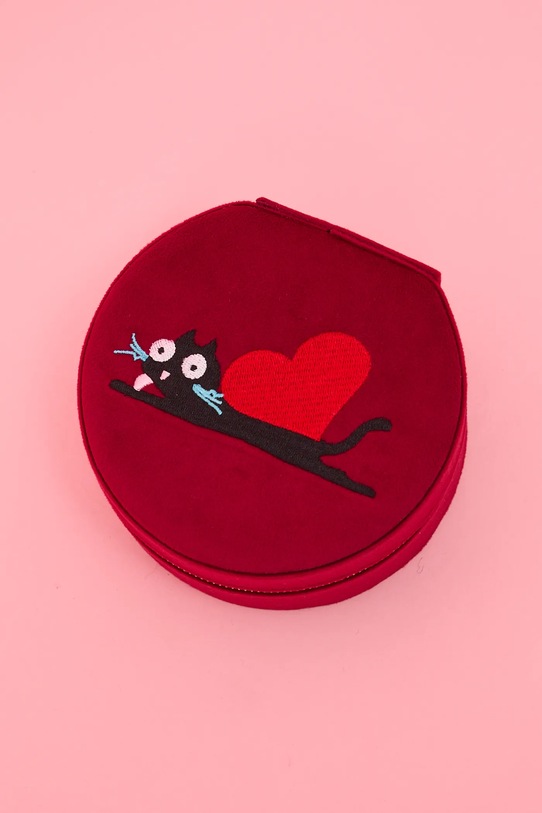 Šperkovnica z kolekcie Valentine’s Day RS26-JEU252 červená