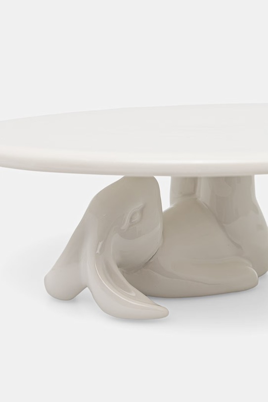 Kuchyňa a bar Medicine podnos na tortu na koláče vyrobené z porcelánu RS26-KBU403 biela