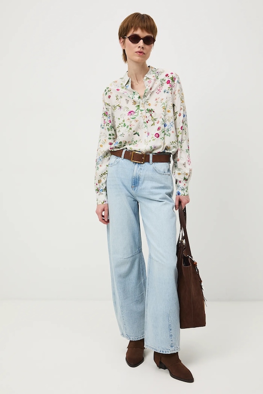 Medicine koszula RS26-KDD030 beżowy RS26