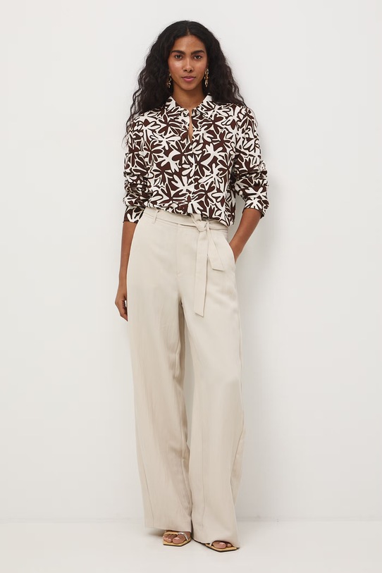 Medicine koszula damska z wiskozy RS26-KDD051 beżowy RS26