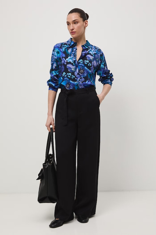 Medicine koszula damska z wiskozy RS26-KDD051 czarny RS26