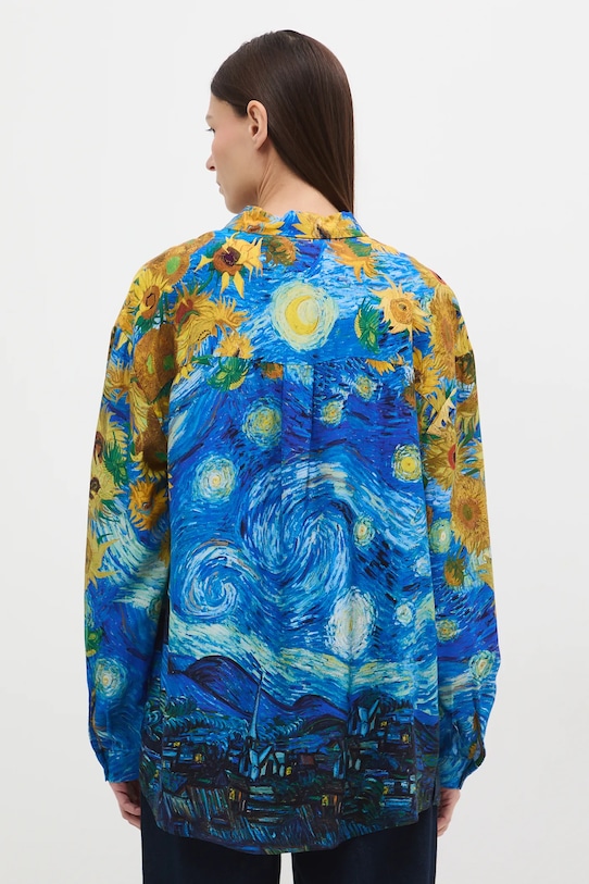 Odzież Koszula damska z kolekcji Eviva L'arte RS26-KDD251 niebieski