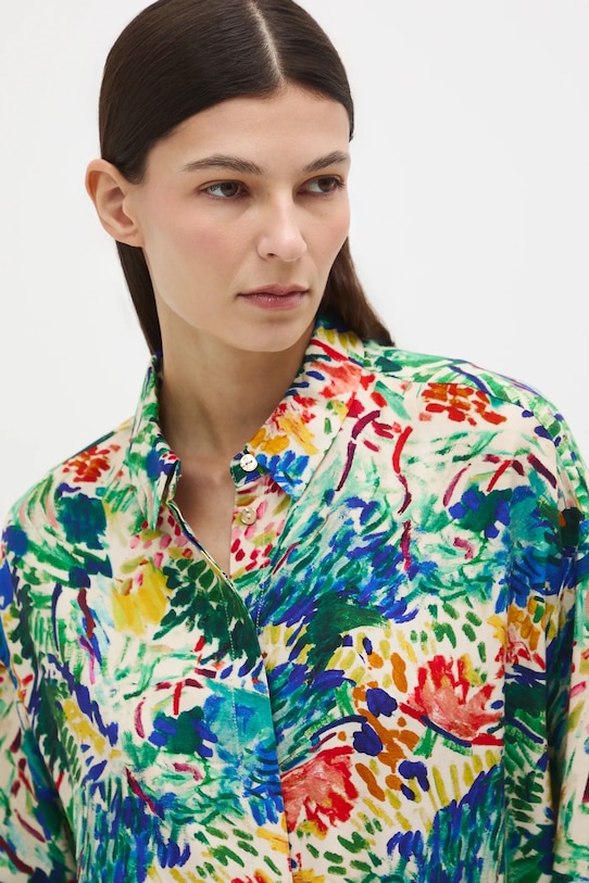 Koszula damska z kolekcji Eviva L'arte RS26-KDD255 multicolor