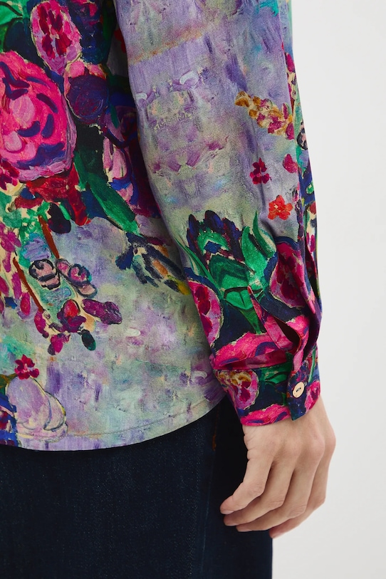 Koszula damska z kolekcji Eviva L'arte RS26-KDD255 multicolor