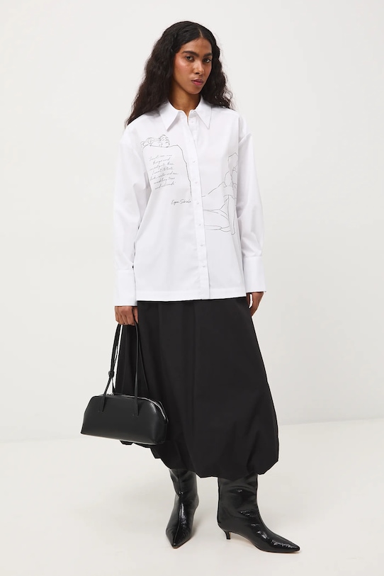 Oblečení Košile dámská ze speciální kolekce Eviva L'arte RS26-KDD256 bílá