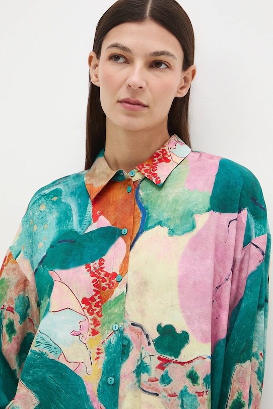 Medicine camicia RS26-KDD258 multicolore