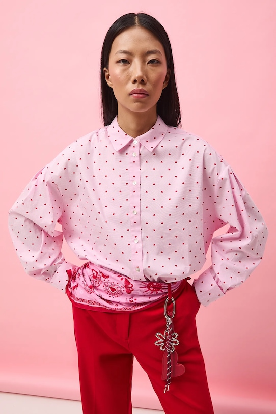 Medicine koszula RS26-KDD280 różowy RS26