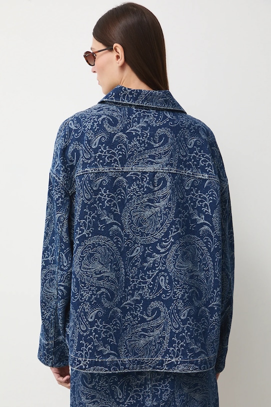 Odzież Medicine koszula jeansowa RS26-KDD300 granatowy