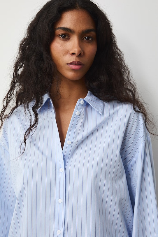 Medicine koszula damska niebieski RS26-KDD302