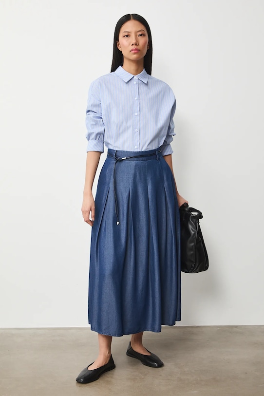 Medicine koszula damska niebieski RS26-KDD302